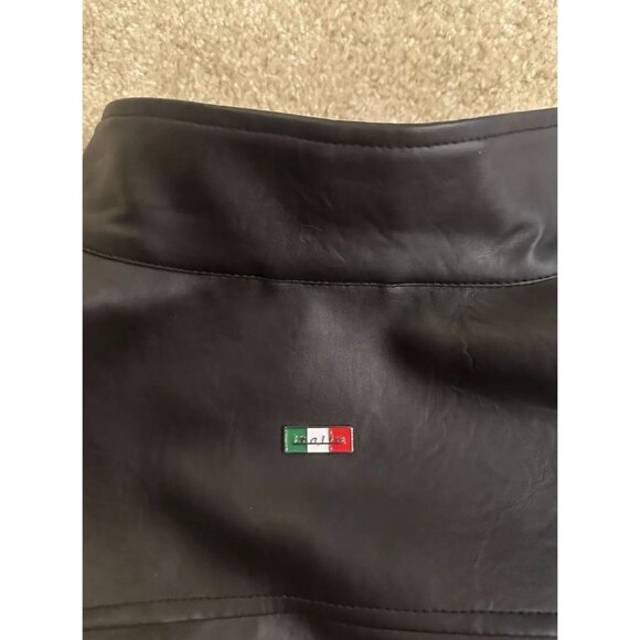 SF Superlative Fashion Italian men's leather jacket - Size L New with Tags - Picture 6 of 6